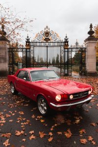 Bureau of Automotive Repair citation against a red car